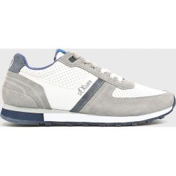 S. Oliver - Buty. Zielone buty sportowe męskie S.Oliver, ze skóry, na sznurówki. W wyprzedaży za 179,90 zł.