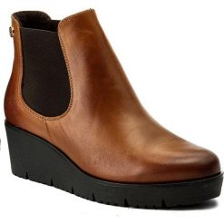 Buty zimowe damskie: Sztyblety BALDACCINI – 957500-0 Brąz Da Vinci