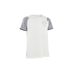 Koszulka do piłki nożnej FF100 replika koszulki rozgrywki międzynarodowe Francji. Koszulki męskie KIPSTA, xl, z bawełny. Za 44,99 zł.