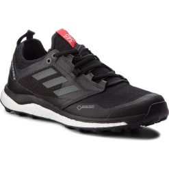 Buty adidas - Terrex Agravic Xt Gtx GORE-TEX AC7655 Cblack/Grefiv/Hirere. Czarne buty sportowe męskie Adidas, ze skóry ekologicznej, bez zapięcia, do biegania, adidas terrex, gore-tex. Za 749,00 zł.