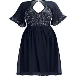 Sukienki hiszpanki: Lace & Beads Curvy PARTHENIA MIDI Sukienka koktajlowa navy