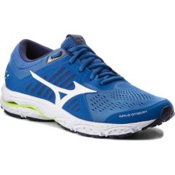 Buty MIZUNO - Wave Stream J1GC181901 Granatowy. Niebieskie buty do biegania męskie Mizuno, z materiału, mizuno wave. W wyprzedaży za 249,00 zł.