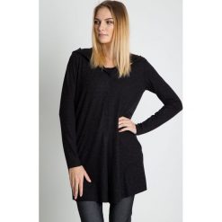 Szara bluza z kapturem RABARBAR. Szare bluzy damskie RABARBAR, z dresówki, sportowe, z kapturem. W wyprzedaży za 104,00 zł.