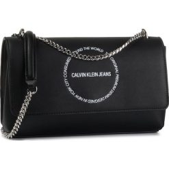 Torebka CALVIN KLEIN JEANS - Sculpted Convertible Ew Flap K60K606150 BDS. Czarne torebki klasyczne damskie Calvin Klein Jeans, bez wzorów, z jeansu, eleganckie, bez dodatków. Za 579,00 zł.