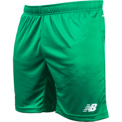 Spodenki Lechia Gdańsk - EMS7009GWT. Spodenki sportowe męskie New Balance, na jesień, xxl, bez wzorów, z poliesteru, sportowe, do piłki nożnej. W wyprzedaży za 79,99 zł.