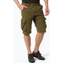 Superdry - Bermudy męskie, beżowy. Brązowe spodenki i szorty męskie Superdry, m, bez wzorów. Za 249,95 zł.