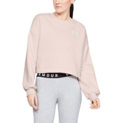 Under Armour Rival Bluza Różowy. Różowe bluzy damskie Under Armour, xs, bez wzorów, z bawełny, bez rękawów, bez kaptura. Za 206,95 zł.