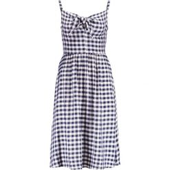 Sukienki hiszpanki: Dorothy Perkins GINGHAM TIE FRONT Sukienka letnia navy