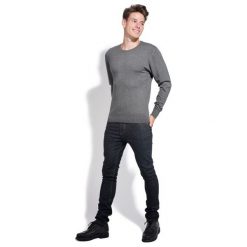 William De Faye Sweter Męski M Szary. Szare swetry klasyczne męskie marki William de Faye, m, eleganckie. Za 279,00 zł.