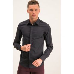 Koszula Emporio Armani 6G1CP1 1NIRZ F070. Czarne koszule męskie Emporio Armani, m, bez wzorów, z elastanu, casualowe, bez kołnierzyka, bez rękawów. W wyprzedaży za 399,00 zł.