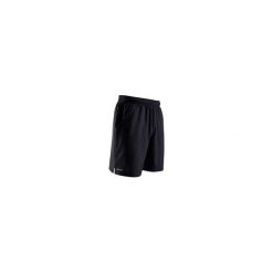 SPODENKI TENIS DRY 500 męskie. Czarne spodenki sportowe męskie ARTENGO, m, bez wzorów, z poliesteru, sportowe, tenisowe. Za 34,99 zł.