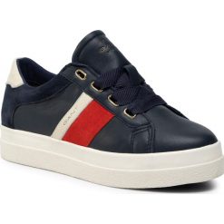Sneakersy GANT - Aurora 19531858 Marine G69. Niebieskie półbuty damskie GANT, ze skóry. W wyprzedaży za 339,00 zł.