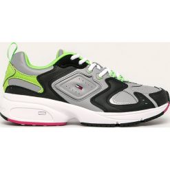 Tommy Jeans - Buty. Szare sneakersy męskie Tommy Jeans, z okrągłym noskiem, bez zapięcia. Za 539,90 zł.
