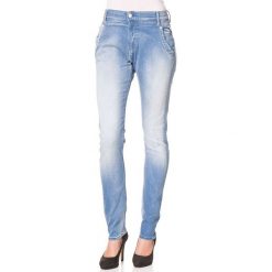 Dżinsy "Denice" - Slim fit - w kolorze błękitnym. Niebieskie jeansy damskie Denim Special, l. W wyprzedaży za 249,95 zł.