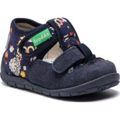 Kapcie FRODDO - G1700221-12 M Blue+. Niebieskie sandały chłopięce Froddo, ze skóry. W wyprzedaży za 119,00 zł.
