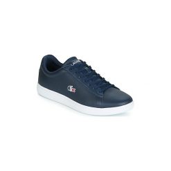 Buty Lacoste CARNABY EVO 119 7. Niebieskie trampki męskie Lacoste, bez wzorów, bez zapięcia. Za 351,20 zł.