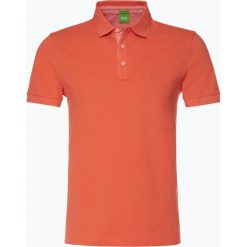 Koszulki polo: BOSS Athleisure – Męska koszulka polo – C-Firenze 55, pomarańczowy