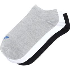Adidas Originals Trefoil Liner 3-pack Skarpetki Czarny Biały Szary. Szare skarpetki męskie adidas Originals, bez wzorów, z elastanu. Za 59,95 zł.