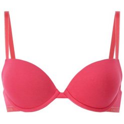 Biustonosz z fiszbiną Emporio Armani 62394 0P263 00776. Różowe biustonosze Emporio Armani, bez wzorów, z elastanu. W wyprzedaży za 189,00 zł.