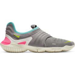 Buty Nike Free RN Flyknit 3.0 W Multikolor-Szare. Szare buty sportowe damskie Nike, w paski, do biegania. Za 499,99 zł.