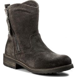Botki TAMARIS - 1-25454-29 Graphite 206. Szare botki damskie marki Tamaris, ze skóry, na obcasie. W wyprzedaży za 199,00 zł.