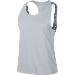 Bluzki, topy, tuniki: Nike Koszulka treningowa Damska Breathe Training Tank W Biała r. L – (862406-043)