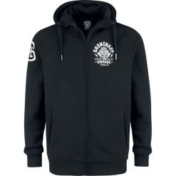 Gas Monkey Garage Monkey Bluza z kapturem czarny. Czarne bluzy męskie marki Gas Monkey Garage, xl, z nadrukiem, z kapturem, bez rękawów, z kapturem. Za 224,90 zł.