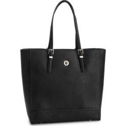 Torebka TOMMY HILFIGER - Honey Finegrain Work Bag AW0AW06870 002. Czarne torebki klasyczne damskie TOMMY HILFIGER, bez wzorów, ze skóry ekologicznej, klasyczne, bez dodatków. W wyprzedaży za 419,00 zł.