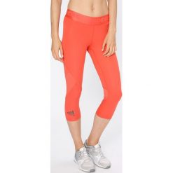 Adidas Performance - Legginsy. Różowe legginsy adidas Performance, l, z dzianiny. W wyprzedaży za 129,90 zł.