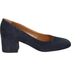 Czółenka - 0316 CAM BLU. Czarne buty ślubne damskie Venezia, ze skóry. Za 219,00 zł.