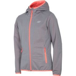 Kurtki dziewczęce: Softshell dla dużych dziewcząt JSFD403 – ciepły jasny szary