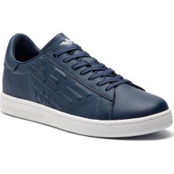 Sneakersy EA7 EMPORIO ARMANI - X8X001 XCC51 00285 Navy. Niebieskie sneakersy męskie EA7 Emporio Armani, bez zapięcia. Za 689,00 zł.