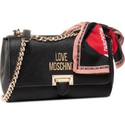 Torebka LOVE MOSCHINO - JC4239PP0AKG0000 Nero. Czarne torebki klasyczne damskie Love Moschino, bez wzorów, ze skóry ekologicznej, wizytowe, bez dodatków. Za 799,00 zł.