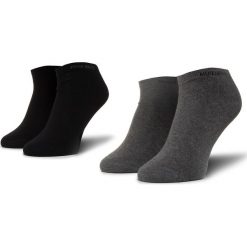 Zestaw 2 par niskich skarpet unisex BOSS - 2P As Color Cc 50407405 032. Szare skarpetki damskie Boss, bez wzorów, z elastanu. Za 59,00 zł.