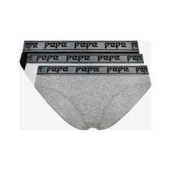 Pepe Jeans Mairi 3-pack Spodenki Czarny Biały Szary. Szare figi damskie Pepe Jeans, m, bez wzorów, z elastanu. Za 154,95 zł.