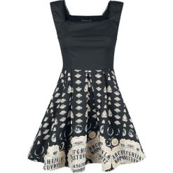 Gothicana by EMP Sweet Miracle Sukienka czarny. Czarne sukienki damskie marki Gothicana by EMP, na imprezę, l, z nadrukiem, bez kołnierzyka, bez rękawów. Za 121,90 zł.