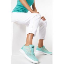 Miętowe Buty Sportowe Should I?. Zielone buty sportowe damskie Born2be, bez wzorów, sportowe. W wyprzedaży za 64,99 zł.