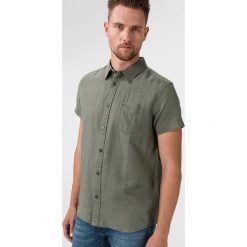 Wrangler Koszula Zielony. Zielone koszule męskie Wrangler, l, bez wzorów, z bawełny, bez kołnierzyka, z długim rękawem. Za 223,95 zł.