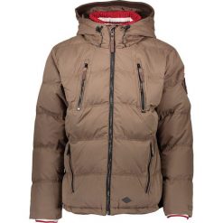Kurtka zimowa "Dome" w kolorze szarobrązowym. Brązowe kurtki męskie marki khujo, na zimę, m, ze skóry. W wyprzedaży za 409,95 zł.