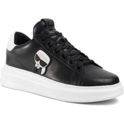 Sneakersy KARL LAGERFELD - KL52530 Black Lthr. Czarne sneakersy męskie KARL LAGERFELD, bez zapięcia. Za 829,00 zł.