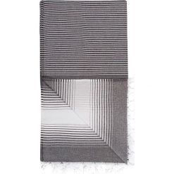 Chusty damskie: Chusta hammam w kolorze czarnym – 180 x 100 cm