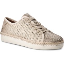 Espadryle TAMARIS - 1-23615-20 Light Gold 909. Żółte tomsy damskie Tamaris, z materiału, na płaskiej podeszwie. W wyprzedaży za 189,00 zł.