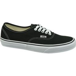 Vans Authentic VEE3BLK 36 Czarne. Czarne buty sportowe męskie Vans, z tkaniny, bez zapięcia, vans authentic. W wyprzedaży za 229,99 zł.