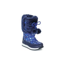 Śniegowce Dziecko Agatha Ruiz de la Prada 181981 APRES SKI. Niebieskie kozaki dziewczęce marki Agatha Ruiz de la Prada, bez wzorów, bez obcasa. Za 191,20 zł.