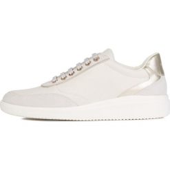 Geox tenisówki damskie Tahina D94BDC 08522 39 kremowy. Białe trampki i tenisówki damskie Geox, bez wzorów, z gumy, bez zapięcia. Za 429,00 zł.