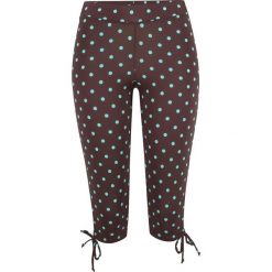 Rybaczki kąpielowe, szybko schnące bonprix brązowo-turkusowy w kropki. Pomarańczowe stroje kąpielowe damskie bonprix, w paski. Za 49,99 zł.