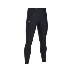 Under Armour Legginsy kompresyjne Under Armour Run True HeatGear Tight, 357374 | Mężczyźni czarny L. Czarne spodnie męskie Under Armour, m, bez wzorów. W wyprzedaży za 284,10 zł.