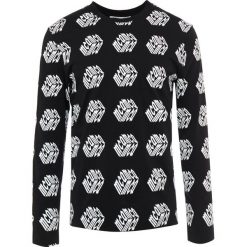 McQ Alexander McQueen Bluzka z długim rękawem darkest black. Czarne koszulki męskie marki McQ Alexander McQueen, m, bez wzorów, z bawełny, bez kołnierzyka, z długim rękawem, długie. Za 649,00 zł.