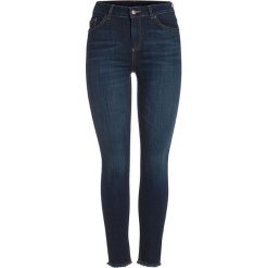 Dżinsy "Delly" - Skinny fit - w kolorze granatowym. Niebieskie jeansy damskie Pieces, Vila, xs. W wyprzedaży za 85,95 zł.