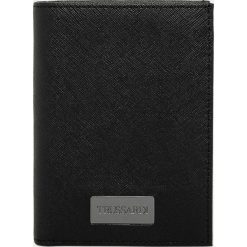 Trussardi Jeans - Portfel skórzany. Czarne portfele męskie Trussardi Jeans, bez wzorów, z poliesteru. Za 339,90 zł.